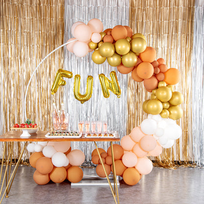 Balloonify Gold Mylar Letter F Balloon - 16" - 1 count box