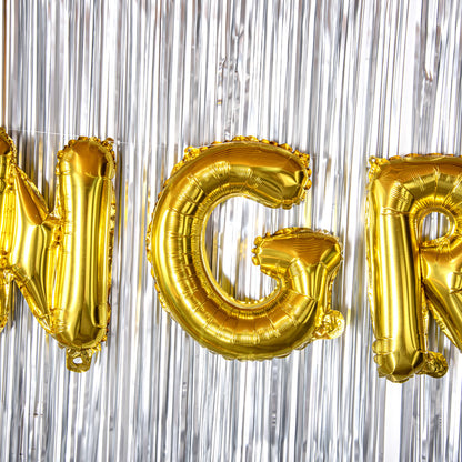 Balloonify Gold Mylar Letter G Balloon - 16" - 1 count box