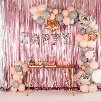 Balloonify Silver Mylar Letter H Balloon - 16" - 1 count box
