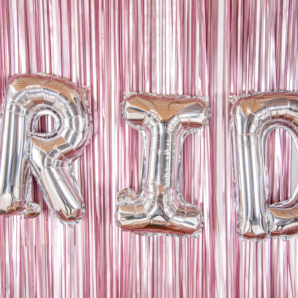 Balloonify Silver Mylar Letter I Balloon - 16" - 1 count box