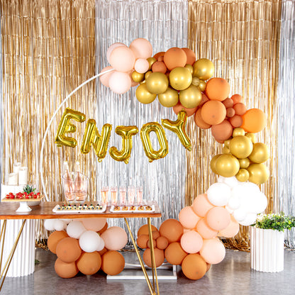Balloonify Gold Mylar Letter J Balloon - 16" - 1 count box