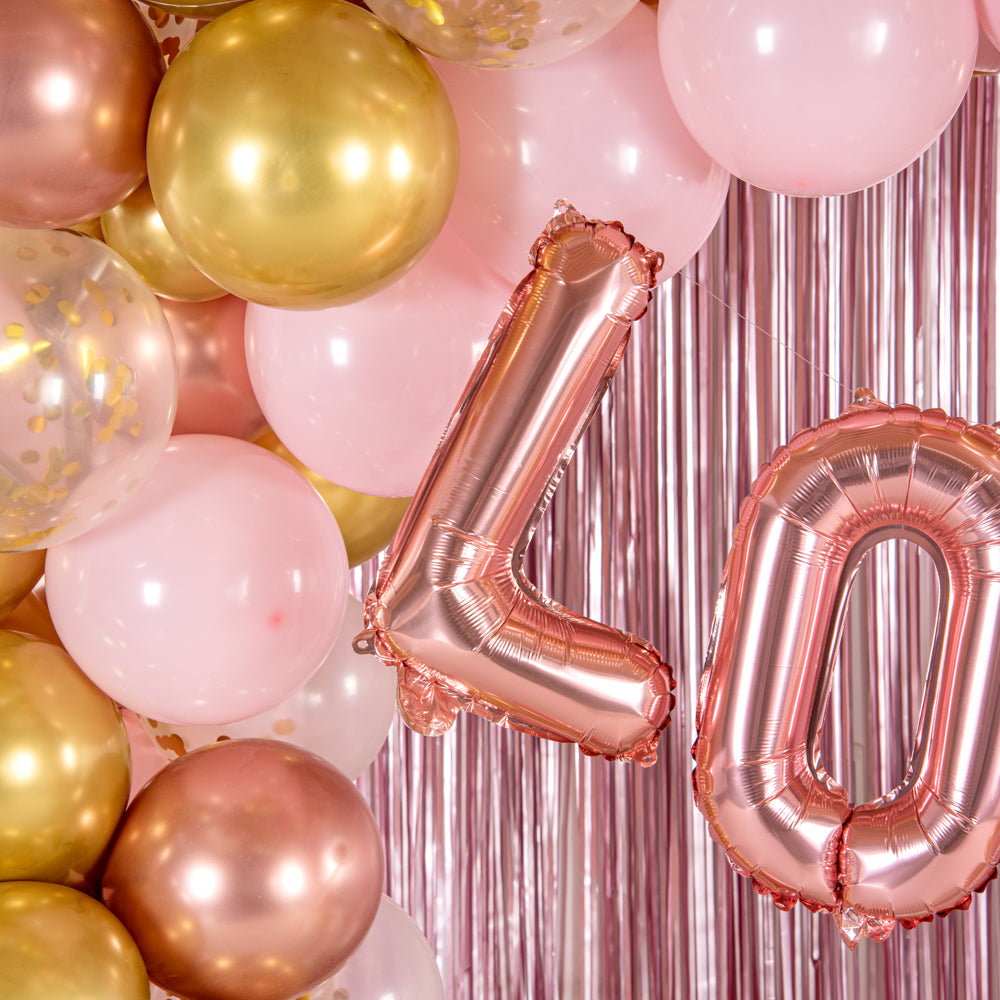 Balloonify Rose Gold Mylar Letter L Balloon - 16" - 1 count box