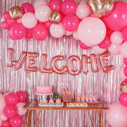Balloonify Rose Gold Mylar Letter M Balloon - 16" - 1 count box