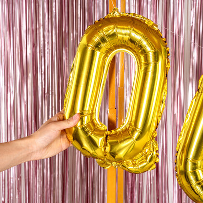 Balloonify Gold Mylar Letter Q Balloon - 16" - 1 count box
