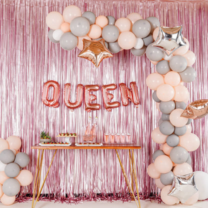 Balloonify Rose Gold Mylar Letter Q Balloon - 16" - 1 count box
