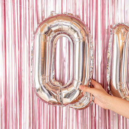 Balloonify Silver Mylar Letter Q Balloon - 16" - 1 count box