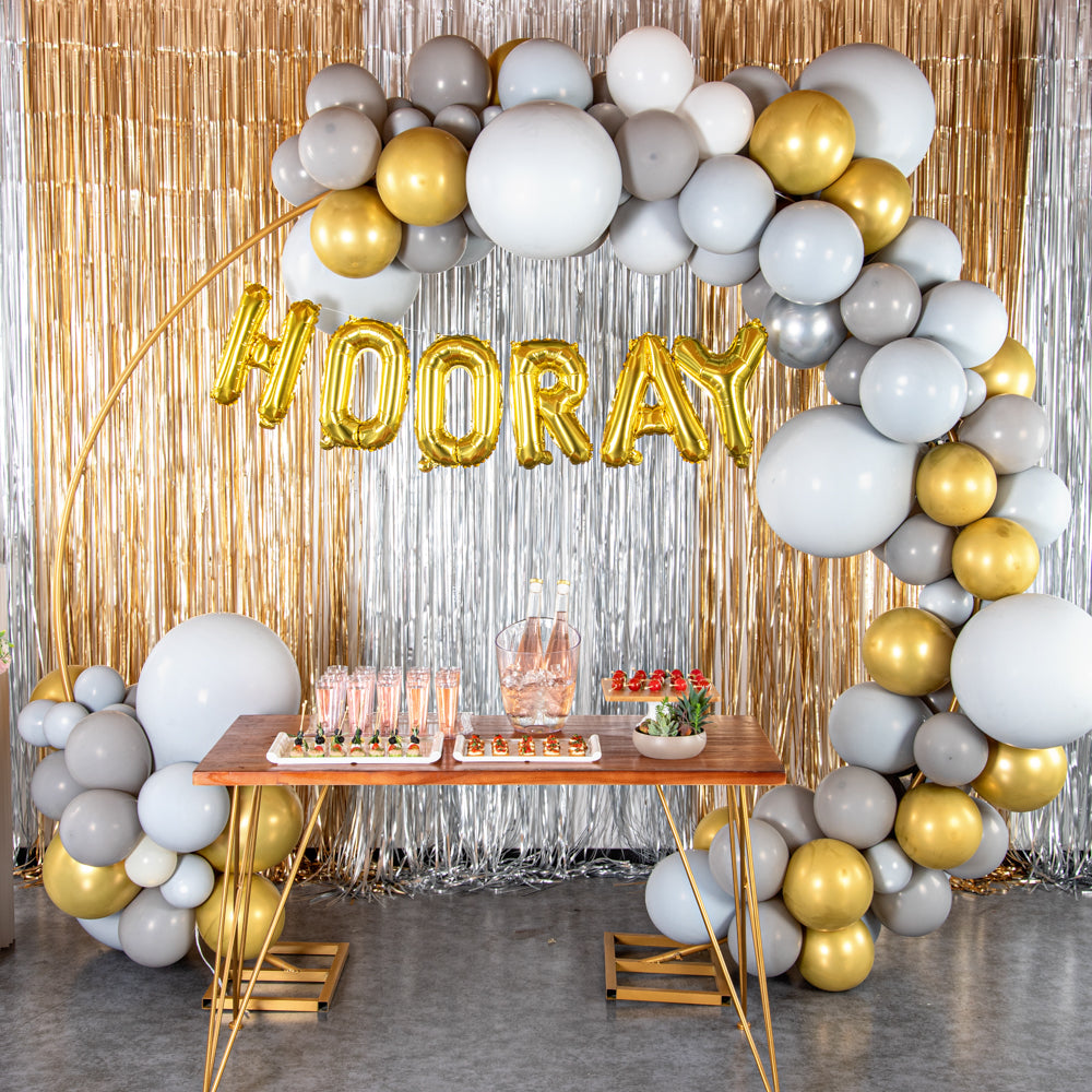Balloonify Gold Mylar Letter R Balloon - 16" - 1 count box