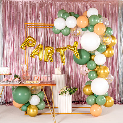Balloonify Gold Mylar Letter R Balloon - 16" - 1 count box