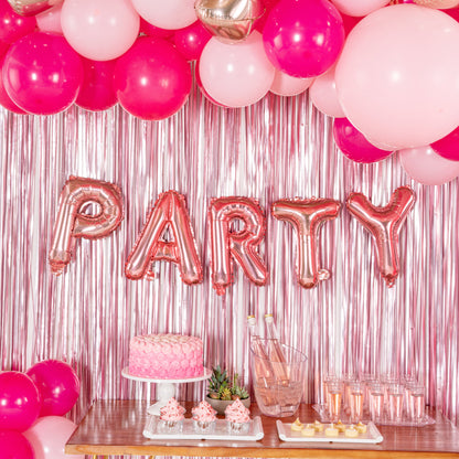 Balloonify Rose Gold Mylar Letter R Balloon - 16" - 1 count box
