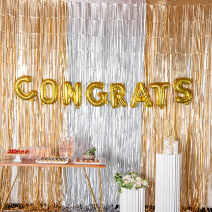 Balloonify Gold Mylar Letter S Balloon - 16" - 1 count box