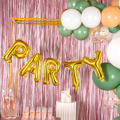 Balloonify Gold Mylar Letter T Balloon - 16" - 1 count box