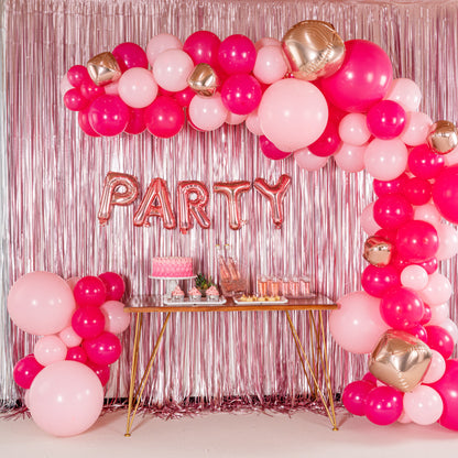 Balloonify Rose Gold Mylar Letter T Balloon - 16" - 1 count box