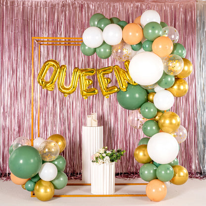 Balloonify Gold Mylar Letter U Balloon - 16" - 1 count box