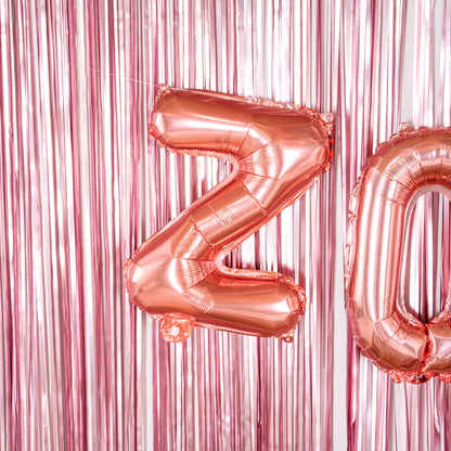 Balloonify Rose Gold Mylar Letter Z Balloon - 16" - 1 count box