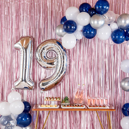 Balloonify Silver Mylar Number 1 Balloon - 40" - 1 count box