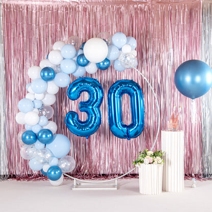 Balloonify Blue Mylar Number 3 Balloon - 40" - 1 count box
