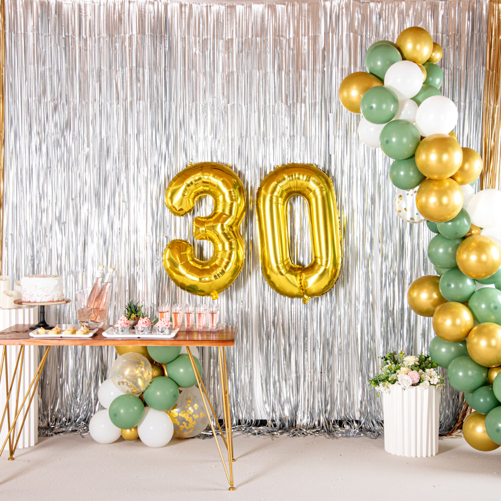 Balloonify Gold Mylar Number 3 Balloon - 40" - 1 count box