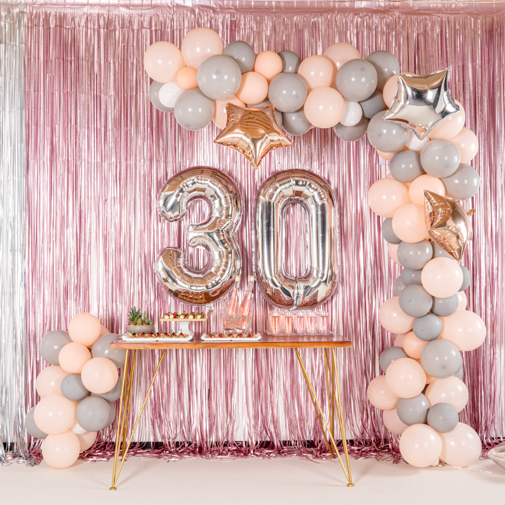 Balloonify Silver Mylar Number 3 Balloon - 40" - 1 count box