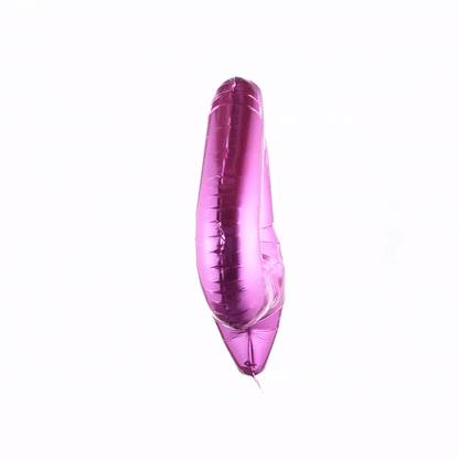 Balloonify Pink Mylar Number 4 Balloon - 40" - 1 count box