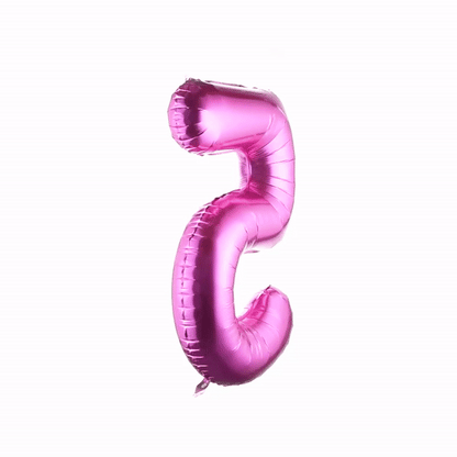 Balloonify Pink Mylar Number 5 Balloon - 40" - 1 count box