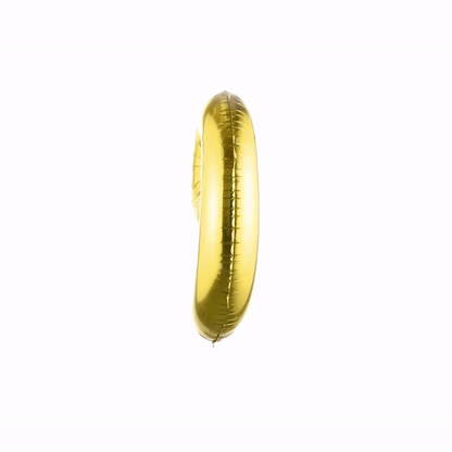 Balloonify Gold Mylar Number 9 Balloon - 40" - 1 count box