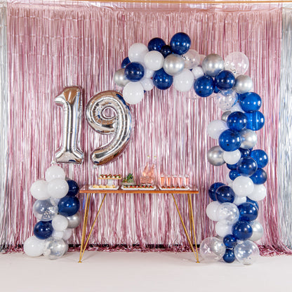 Balloonify Silver Mylar Number 9 Balloon - 40" - 1 count box