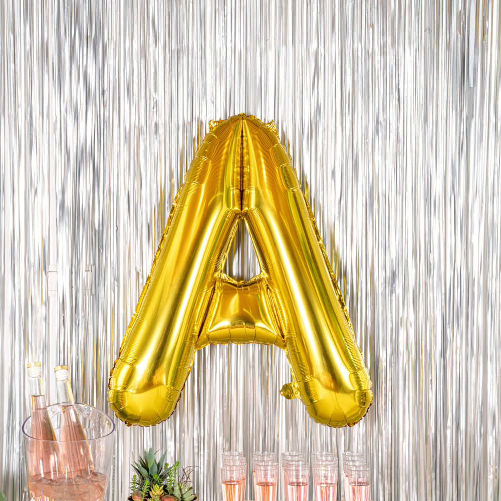 Balloonify Gold Mylar Letter A Balloon - 40" - 1 count box