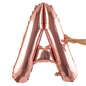Balloonify Rose Gold Mylar Letter A Balloon - 40" - 1 count box
