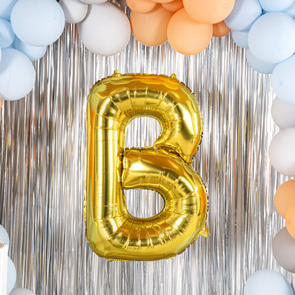 Balloonify Gold Mylar Letter B Balloon - 40" - 1 count box