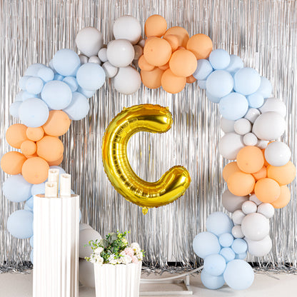 Balloonify Gold Mylar Letter C Balloon - 40" - 1 count box