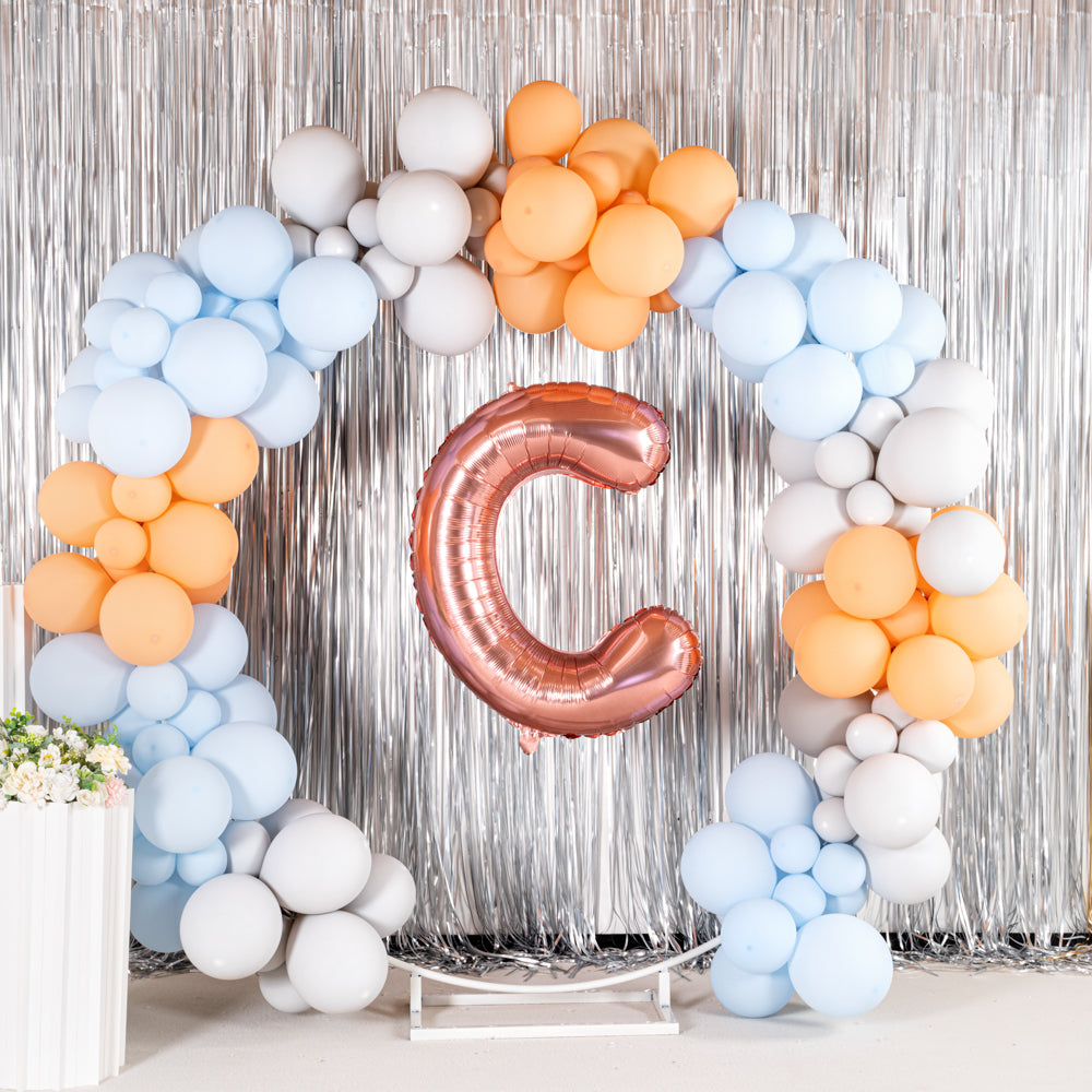 Balloonify Rose Gold Mylar Letter C Balloon - 40" - 1 count box