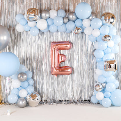 Balloonify Rose Gold Mylar Letter E Balloon - 40" - 1 count box