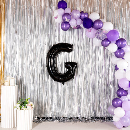 Balloonify Black Mylar Letter G Balloon - 40" - 1 count box