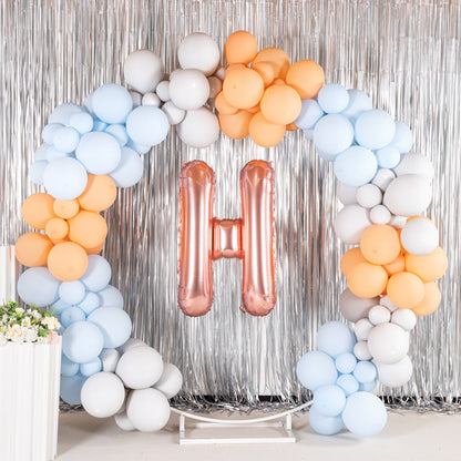 Balloonify Rose Gold Mylar Letter H Balloon - 40" - 1 count box