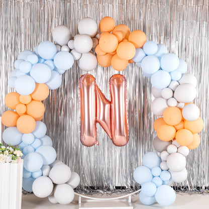 Balloonify Rose Gold Mylar Letter N Balloon - 40" - 1 count box