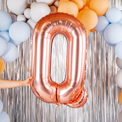 Balloonify Rose Gold Mylar Letter Q Balloon - 40" - 1 count box