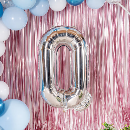 Balloonify Silver Mylar Letter Q Balloon - 40" - 1 count box