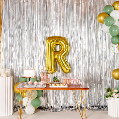 Balloonify Gold Mylar Letter R Balloon - 40" - 1 count box