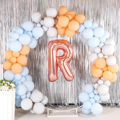 Balloonify Rose Gold Mylar Letter R Balloon - 40" - 1 count box
