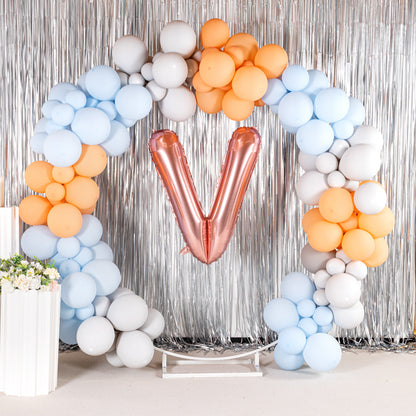 Balloonify Rose Gold Mylar Letter V Balloon - 40" - 1 count box