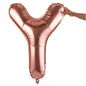 Balloonify Rose Gold Mylar Letter Y Balloon - 40" - 1 count box