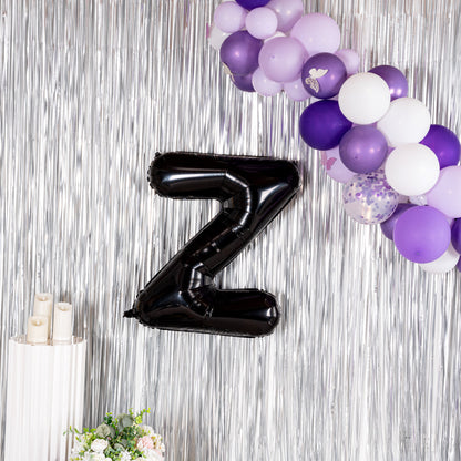 Balloonify Black Mylar Letter Z Balloon - 40" - 1 count box