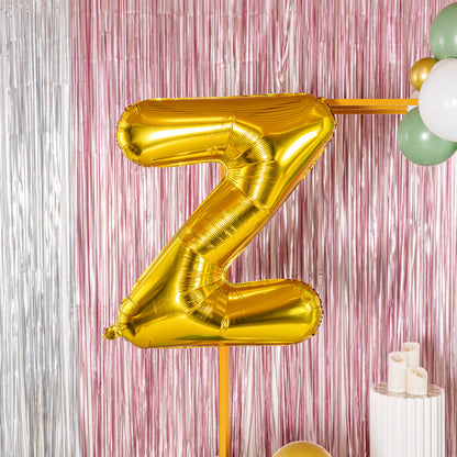 Balloonify Gold Mylar Letter Z Balloon - 40" - 1 count box