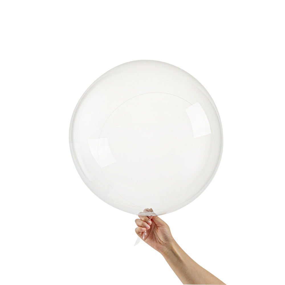 Balloonify Clear Bobo Balloon - 24" - 10 count box