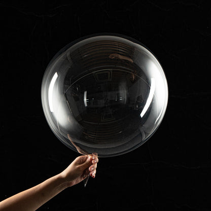 Balloonify Clear Bobo Balloon - 24" - 10 count box