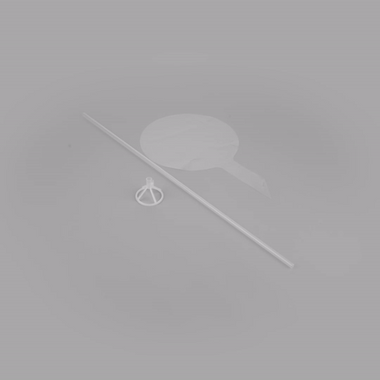 Balloonify Clear Bobo Balloon - 24" - 10 count box