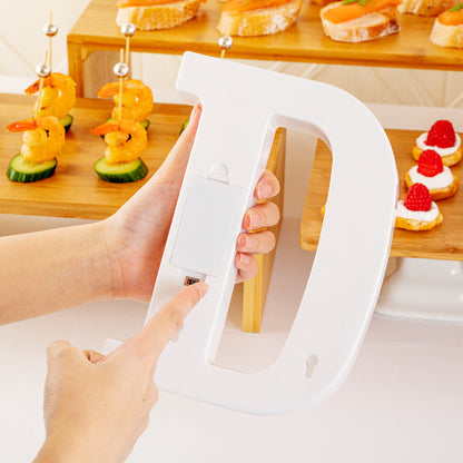 Illumify White LED Marquee Letter D Sign - 8 3/4" - 1 count box