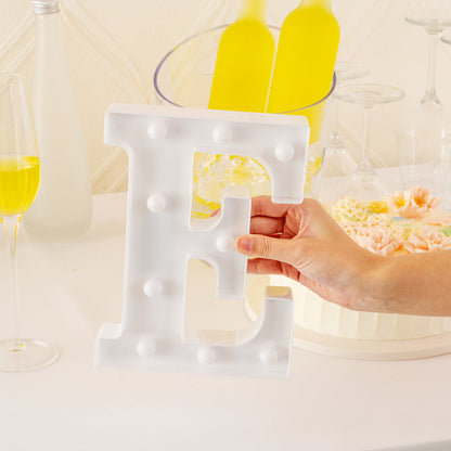 Illumify White LED Marquee Letter E Sign - 8 3/4" - 1 count box
