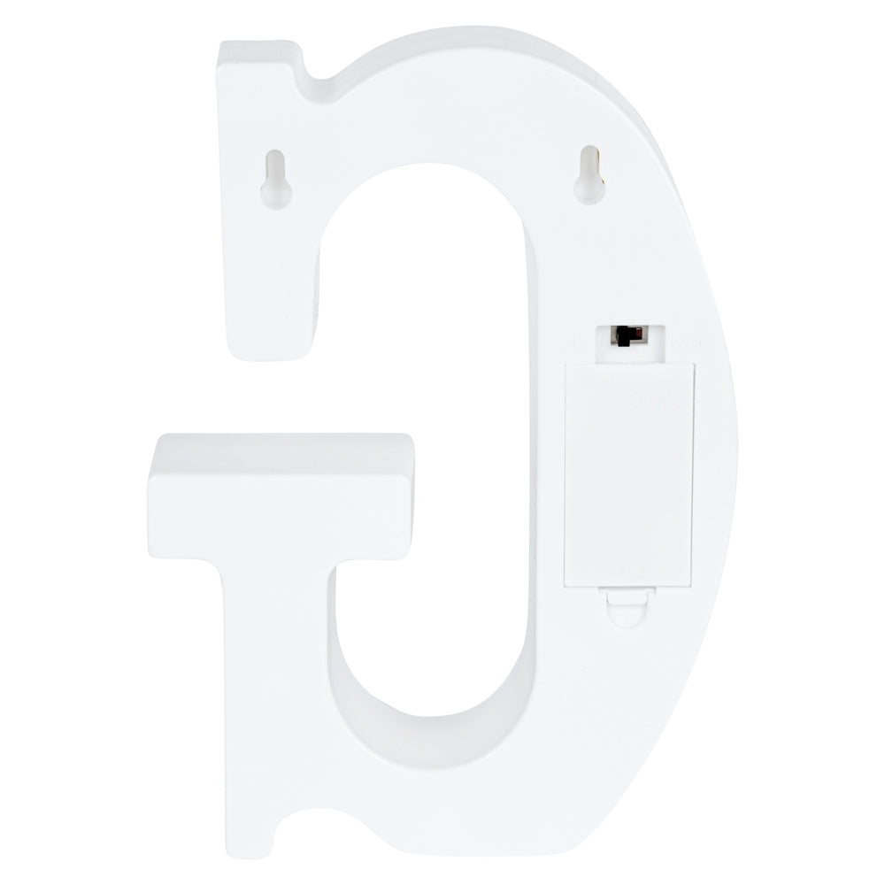 Illumify White LED Marquee Letter G Sign - 8 3/4" - 1 count box
