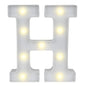 Illumify White LED Marquee Letter H Sign - 8 3/4" - 1 count box